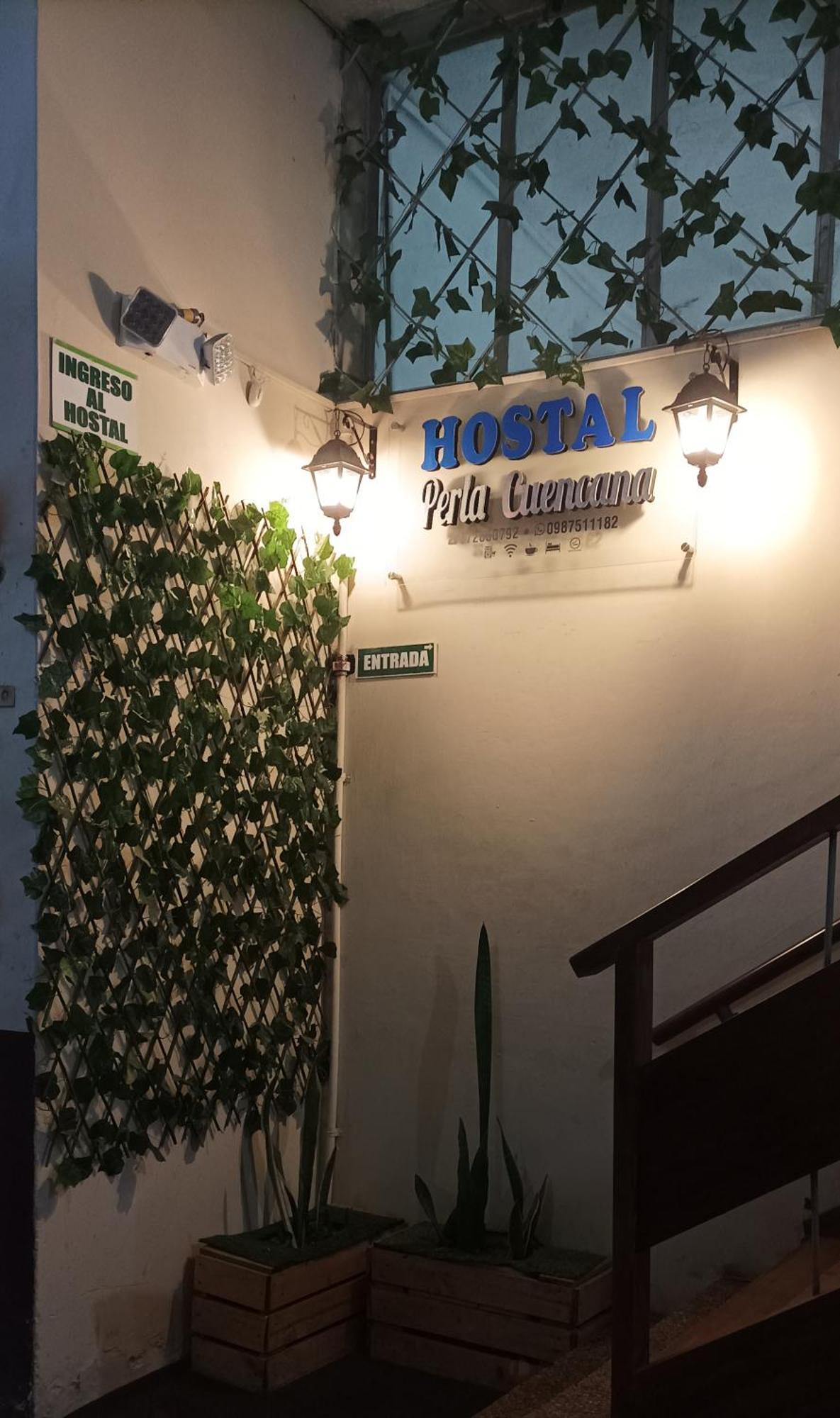 La Perla Cuencana Hostal Buitenkant foto