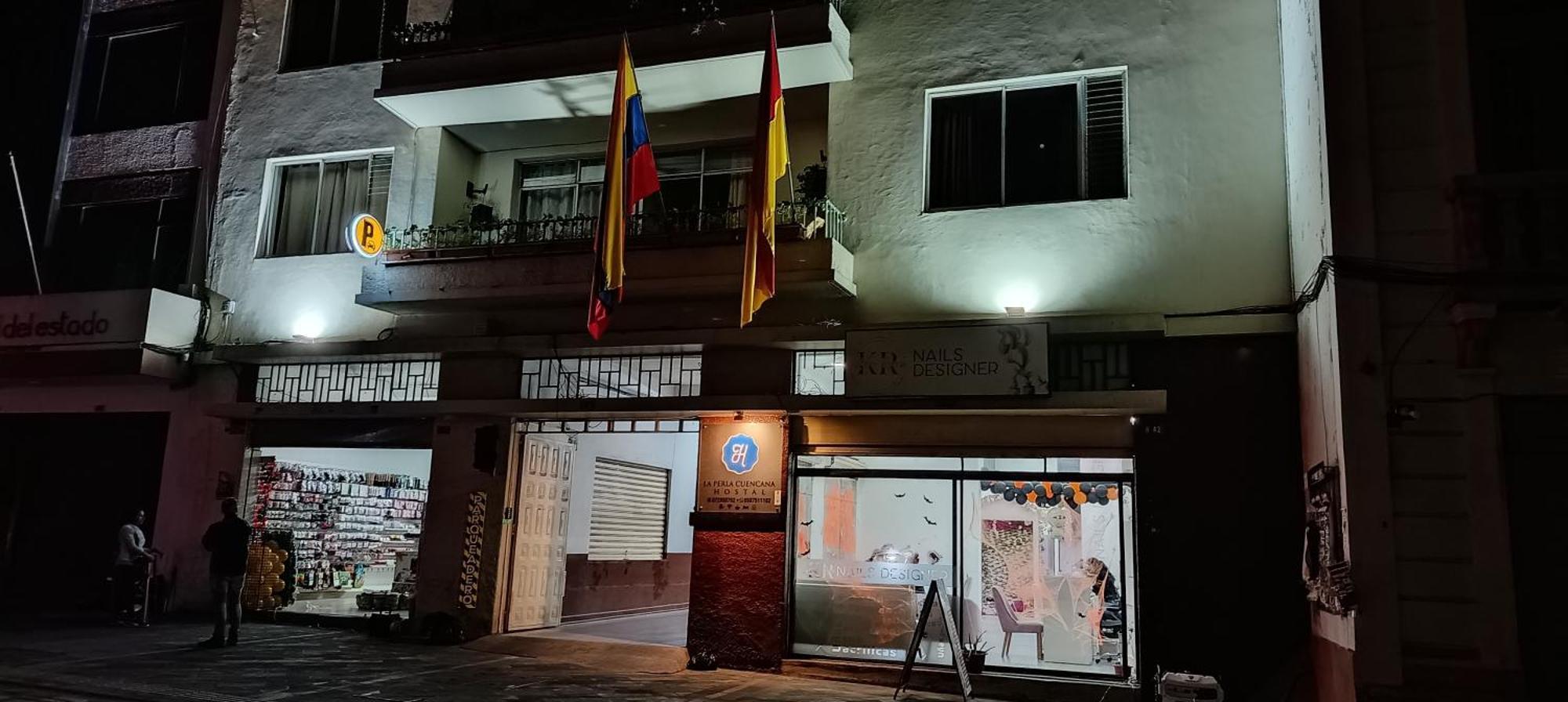 La Perla Cuencana Hostal Buitenkant foto