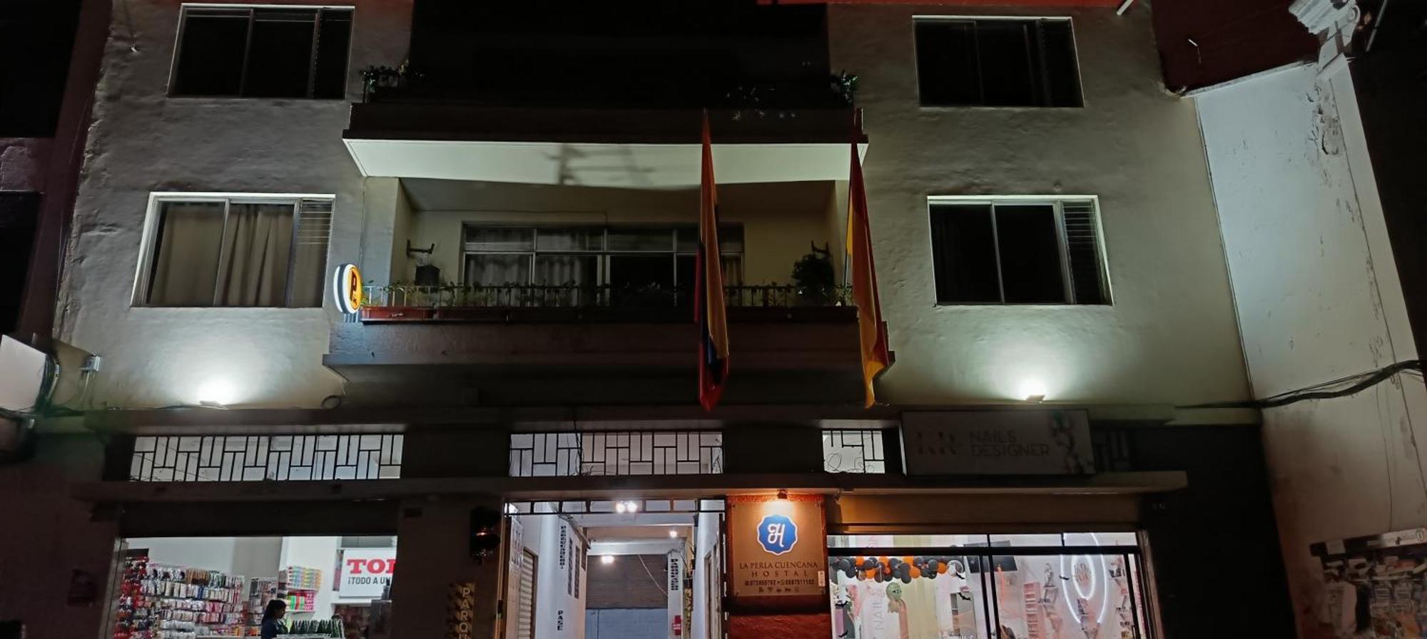 La Perla Cuencana Hostal Buitenkant foto